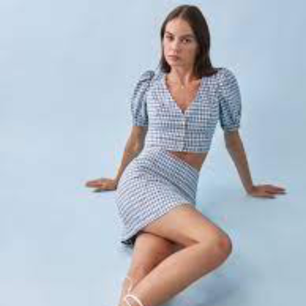 Reformation Ethel Linen Two Piece Set